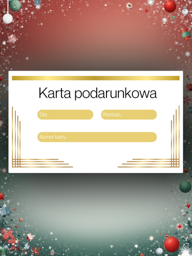 Karta podarunkowa WASSYL.pl (wersja elektroniczna)