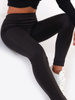 LEGGINSY Z PRZESZYCIAMI czarne B165 k01