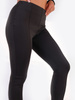 LEGGINSY Z PRZESZYCIAMI czarne B165 k01