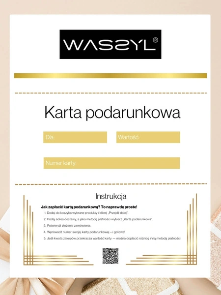 Karta podarunkowa WASSYL.pl (wersja elektroniczna)