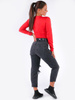 BLUZKA KLASYCZNE BODY BASIC czerwone B164 kk01