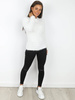 SWETER FLUFFY biały X173 k01